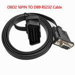 OBD2 16 Pin to DB9 Serial Port Adapter Cable, 1m