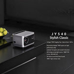 JY540 Android System HD Wireless Portable WiFi Smart Projector, US Plug, UK Plug, AU Plug, EU Plug