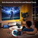 X12Plus 720P HD Screen Home Theater Smart Projector With Gaming Controller, US Plug, EU Plug, UK Plug, AU Plug