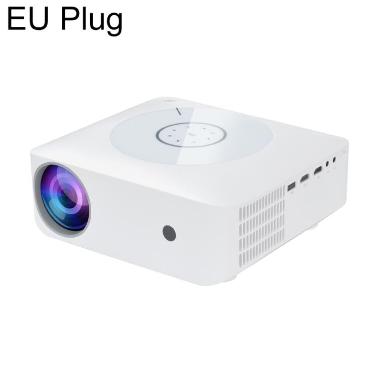 Videoproiettore LED portatile T04 per uso domestico, 4K ad alta definizione., AU Plug, EU Plug, UK Plug, US Plug