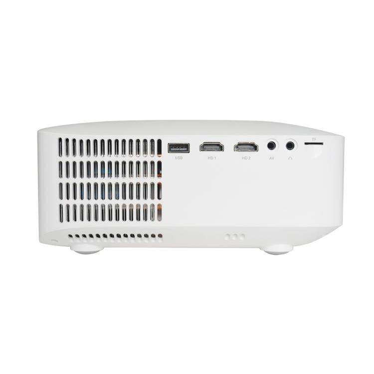 Videoproiettore LED portatile T04 per uso domestico, 4K ad alta definizione., AU Plug, EU Plug, UK Plug, US Plug