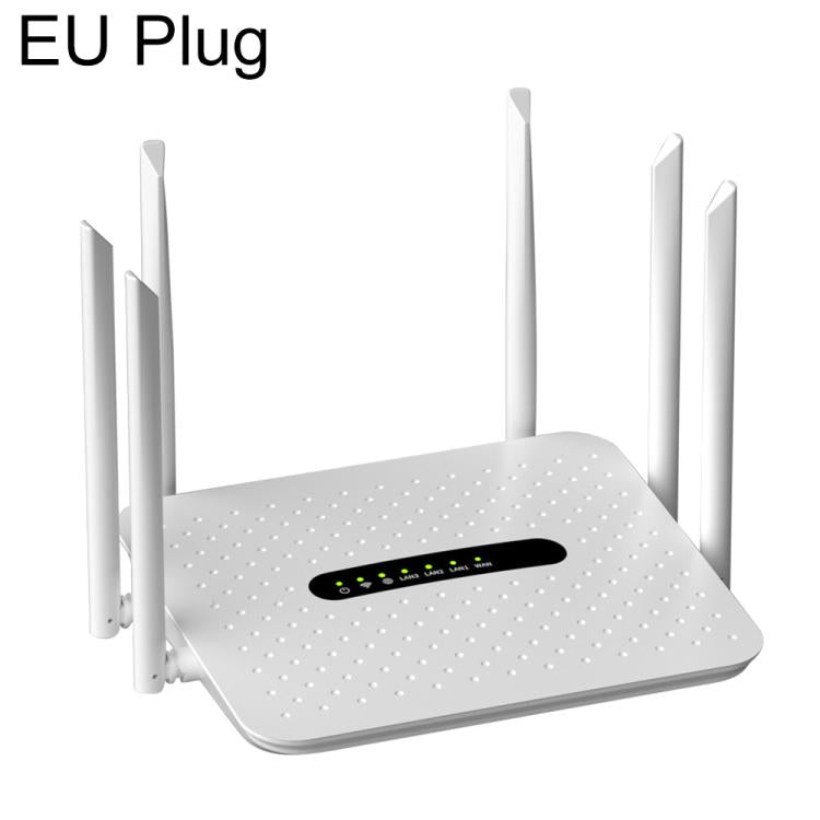 Router WiFi 6 dual-band 1800 Mbps con 6 antenne e Mesh