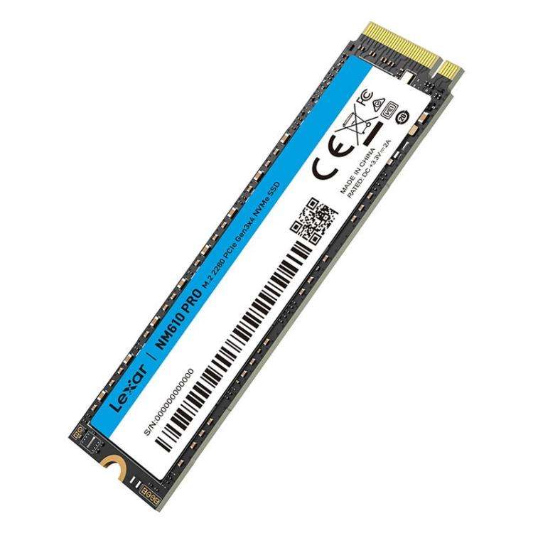 SSD Lexar NM610 PRO M.2 NVMe PCIe 3.0, 500 GB, 1 TB o 2 TB - immagine 3