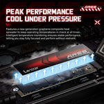 SSD Lexar ARES PCIe 4.0 NVMe M.2 2280, 1 TB, 2 TB o 4 TB - immagine 9
