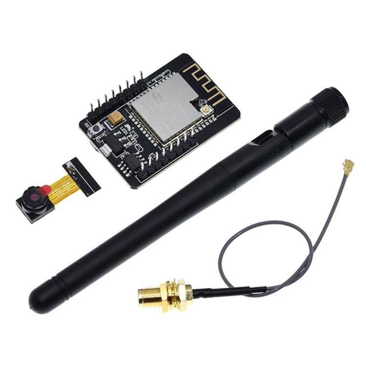 Scheda di sviluppo ESP32-CAM OV3660 con modulo WiFi e Bluetooth, with Micro Interface, with Type-C Interface, without Base Plate, without Camera, with 2.4G Antenna, with Download Module