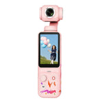 Fotocamera con gimbal Q17, schermo LCD da 2,29 pollici e registrazione video 4K HD