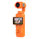 LK-036 Videocamera tascabile con gimbal, display da 1,97 pollici, risoluzione 1080P HD, ideale per vlog e con supporto per il riconoscimento facciale., LK-036