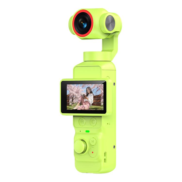 LK-036 Videocamera tascabile con gimbal, display da 1,97 pollici, risoluzione 1080P HD, ideale per vlog e con supporto per il riconoscimento facciale., LK-036
