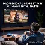 Cuffie da gaming cablate USB Soulbytes S350 con microfono, RGB e connettore jack da 3,5 mm a 4 poli, S350