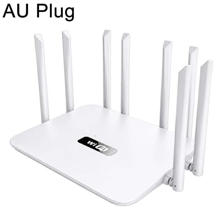8-Antenna 160MHz Dual-Band 2.4G & 5G Gigabit Wireless Router, EU Plug, US Plug, AU Plug