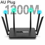 6-Antenna Full Network 1200M Dual-Band 2.4G & 5G Gigabit Wireless Router, EU Plug, US Plug, AU Plug