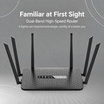 6-Antenna Full Network 1200M Dual-Band 2.4G & 5G Gigabit Wireless Router, EU Plug, US Plug, AU Plug