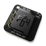 UFS/eMMC Programmer, Flash 64 Ultra Full Kit, F64 UFS-FBGA-297 Socket Adapter, F64 UFS-FBGA-254 Socket Adapter, F64 UFS-FBGA-153 Socket Adapter, F64 EMMC 4 in 1 Set