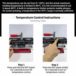 JY-18 Dual Temperature Control Professional Phone Repair Pressure Holding Station, EU Plug, US Plug