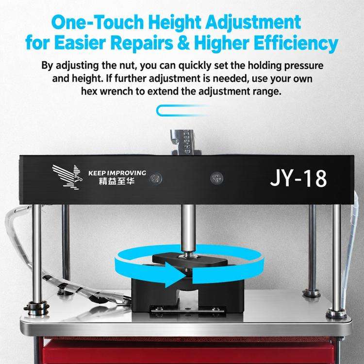 JY-18 Dual Temperature Control Professional Phone Repair Pressure Holding Station, EU Plug, US Plug