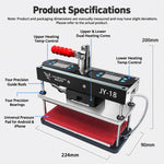 JY-18 Dual Temperature Control Professional Phone Repair Pressure Holding Station, EU Plug, US Plug