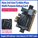 Scheda diagnostica di test per debug TL460s Plus (interfacce PCIe e LPC)