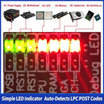 Scheda diagnostica di test per debug TL460s Plus (interfacce PCIe e LPC)