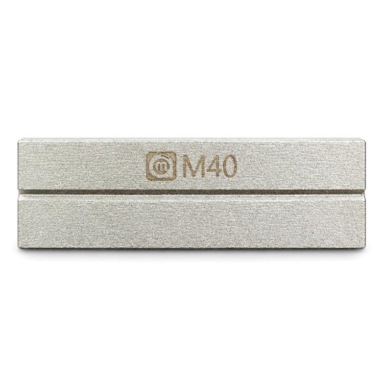 Pietra per affilare e correggere pinzette, a doppia faccia, modello AMAOE M40