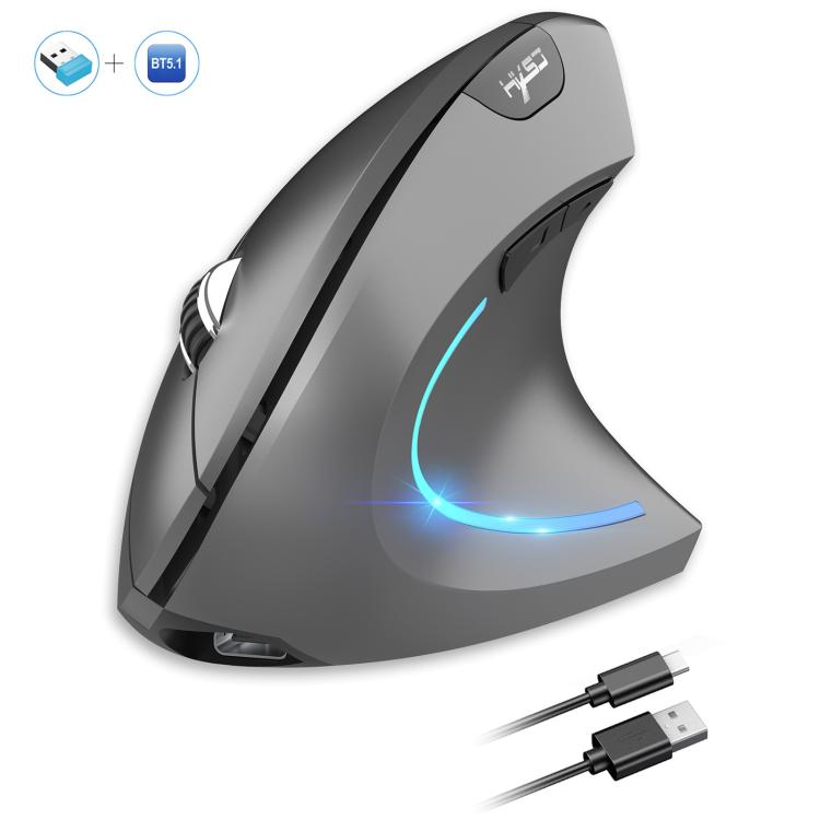 Mouse verticale HXSJ T22 2.4G BT5.1 Dual Mode