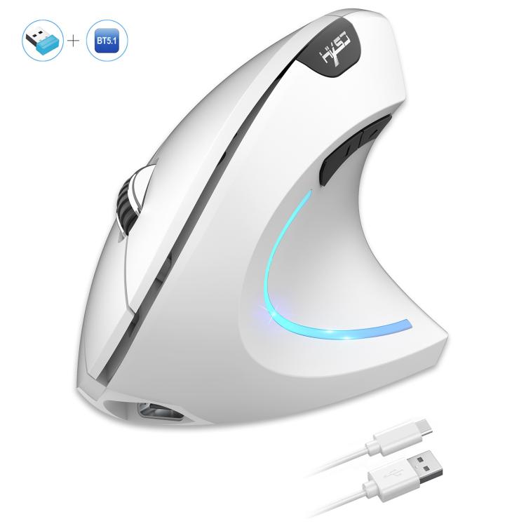 Mouse verticale HXSJ T22 2.4G BT5.1 Dual Mode