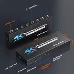 Switch HDMI 2.0 7-in-1-out 4K 60Hz S31 con telecomando, S31