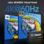 Switch HDMI 2.0 7-in-1-out 4K 60Hz S31 con telecomando, S31
