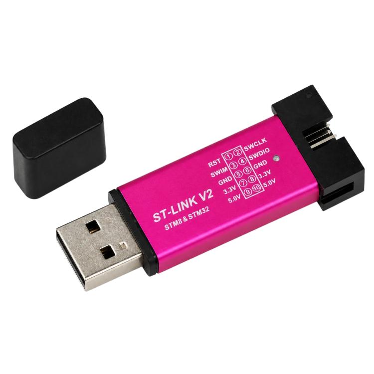 Emulatore/programmatore ST-LINK V2 per STM8/STM32, ST-LINK V2