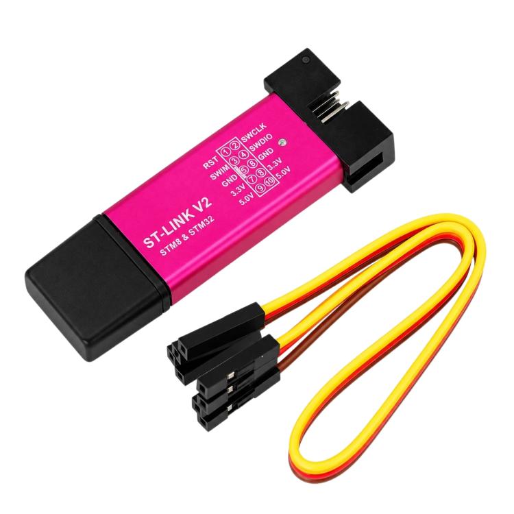 Emulatore/programmatore ST-LINK V2 per STM8/STM32, ST-LINK V2