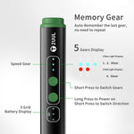 Mini incisore a batteria 2UUL DA86, con 10 punte per incisione/molatura DA82 incluse