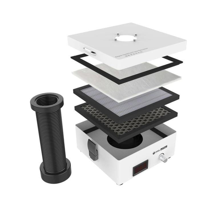 Estrattore di fumi da banco 2UUL, purificatore d'aria per la rimozione di fumi, EU Plug, US Plug