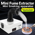 Estrattore di fumi da banco 2UUL, purificatore d'aria per la rimozione di fumi, EU Plug, US Plug
