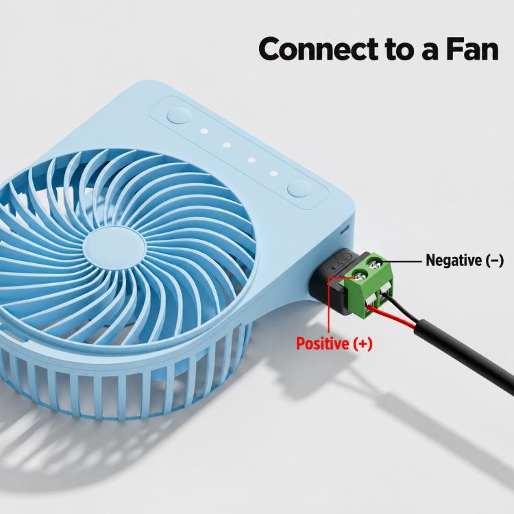 Adattatore da USB-A maschio a morsettiera a 2 pin