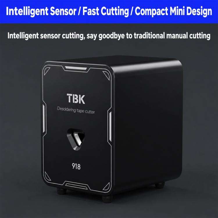 Macchina per il taglio automatico di nastro dissaldante TBK 918, EU Plug, US Plug