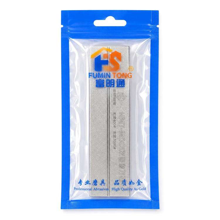 Pietra per affilare pinzette HuiMinTONG HMT-MD25 a doppia grana - immagine 6