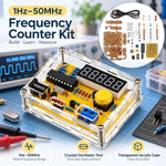 Kit frequenzimetro digitale DIY 1 Hz–50 MHz con custodia - immagine 4