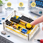 Kit frequenzimetro digitale DIY 1 Hz–50 MHz con custodia - immagine 6