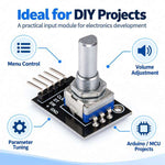 Modulo encoder rotativo a 360 gradi KY-040, with Threaded, without Threaded