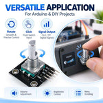 Modulo encoder rotativo a 360 gradi KY-040, with Threaded, without Threaded