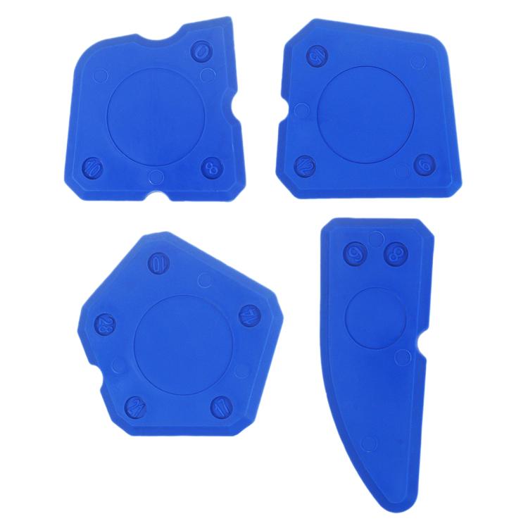 Set 4 in 1 SFD-142: raschietto per colla in silicone riutilizzabile, strumento per la riparazione di telefoni