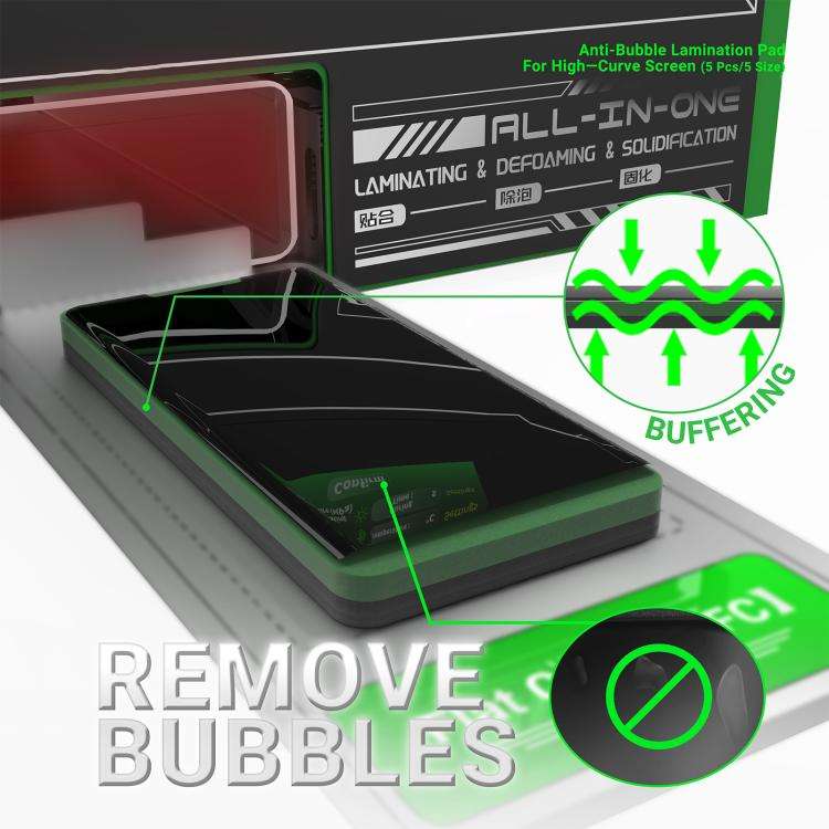 Tappetino anti-bolle 2UUL LD12 per laminazione di schermi curvi - immagine 6