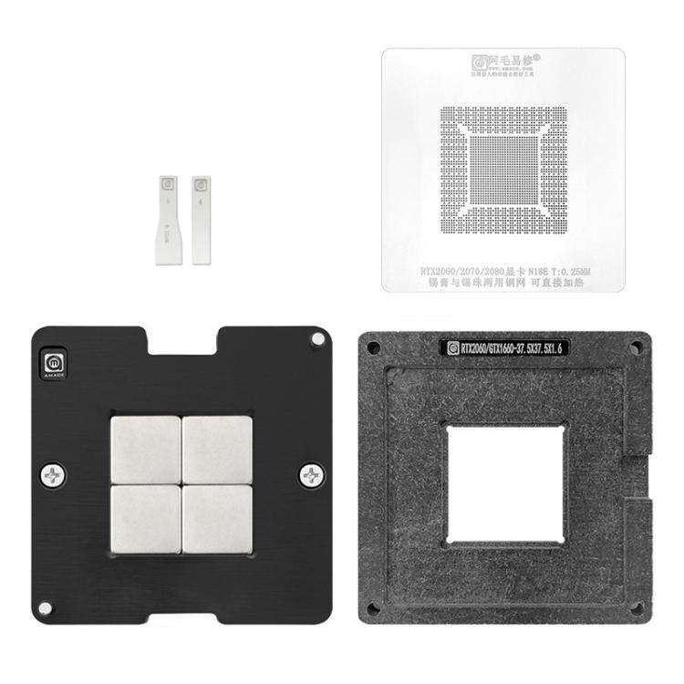 Stazione di reballing per chip GPU AMAOE per RTX 2080, RTX 2070, RTX 2060 e GTX 1660
