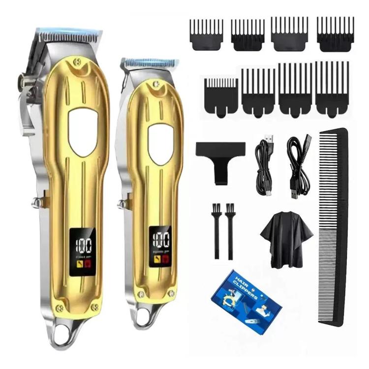 Set di tagliacapelli elettrico portatile, 808 Gold, 808 Black, 808 Silver, 808 2 in 1 Gold, S808 Gold