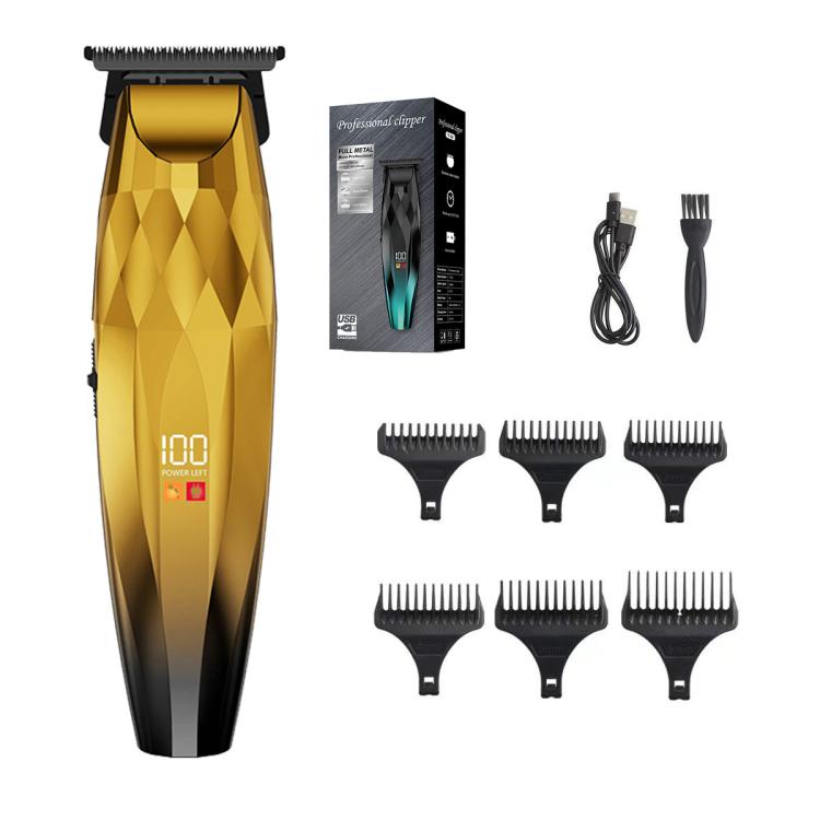 Tagliacapelli elettrico professionale con display digitale portatile, Non-Adjustable Blade Version, Adjustable Blade Version, Combo Set