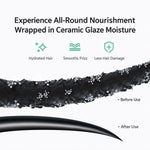 Spazzola lisciante riscaldata portatile per lo styling dei capelli
