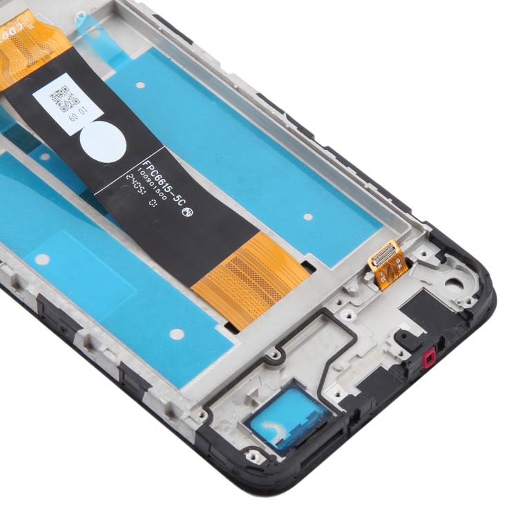Assemblaggio completo di schermo LCD e digitalizzatore con cornice, For HMD Vibe 4G