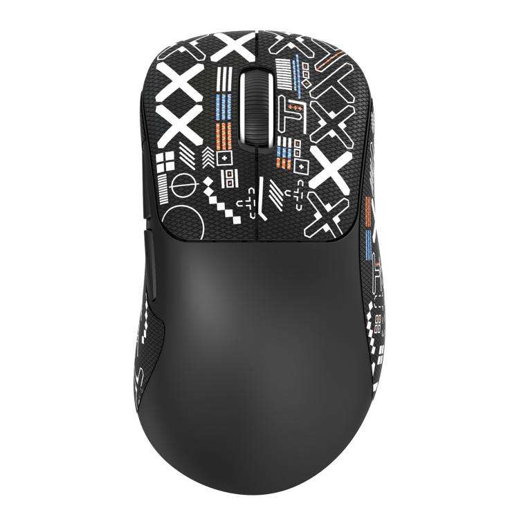 Mouse da gaming leggero HXSJ T700 con modalità 2.4G + BT5.3 + cablata