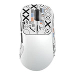 Mouse da gaming leggero HXSJ T700 con modalità 2.4G + BT5.3 + cablata