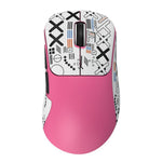 Mouse da gaming leggero HXSJ T700 con modalità 2.4G + BT5.3 + cablata
