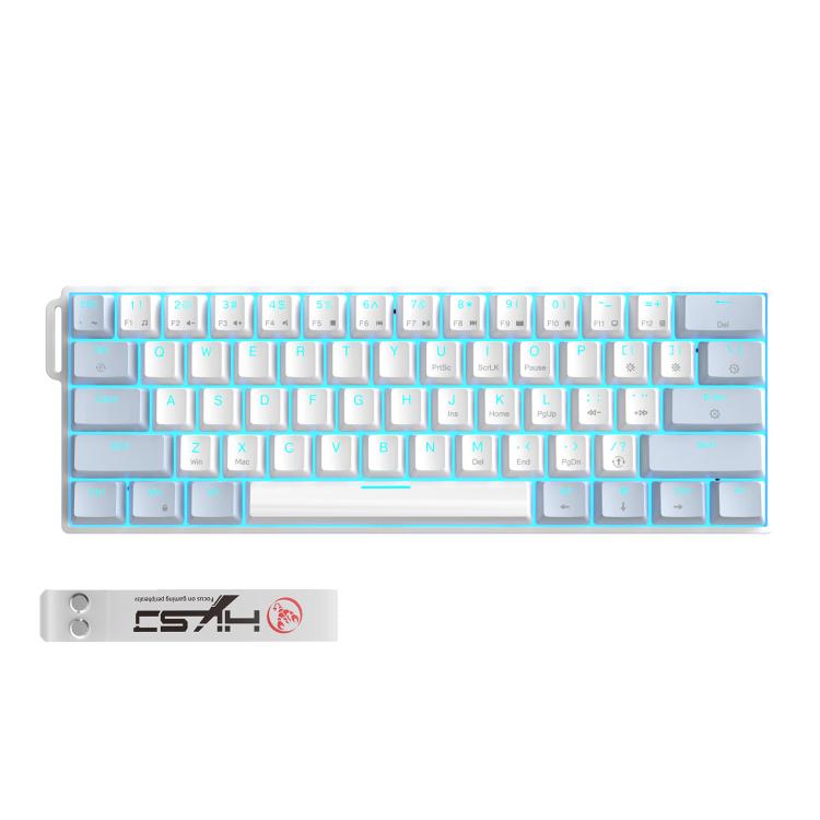 HXSJ K61 61-Key Wired Mechanical Keyboard